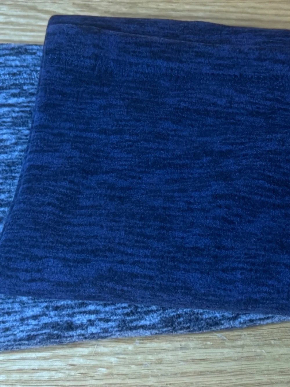 New Men's Set of 2 Neck Warmers Gray / Blue 17.5 X 10 Inch Winter Fleece Warm